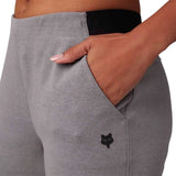 Fox WOMENS BALANCE FLEECE JOGGER - Heather Graphite POCKET