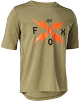 Fox YOUTH RANGER DR SS JERSEY - Bark FRONT