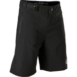Fox Youth Ranger Black Shorts With Liner