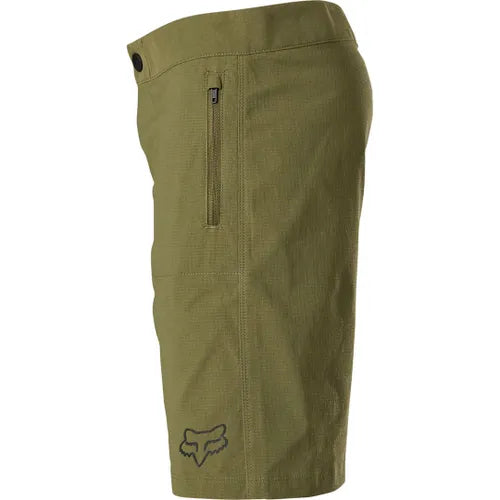 Fox Youth Ranger Oliver Green Shorts With Liner