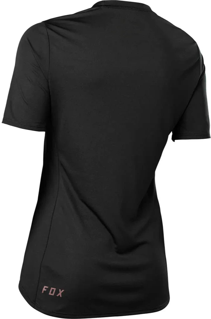 Fox WOMENS RANGER SS JERSEY FOXHEAD - Black Back