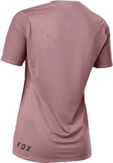 Fox WOMENS FLEXAIR SS JERSEY - Plum Perfect Back