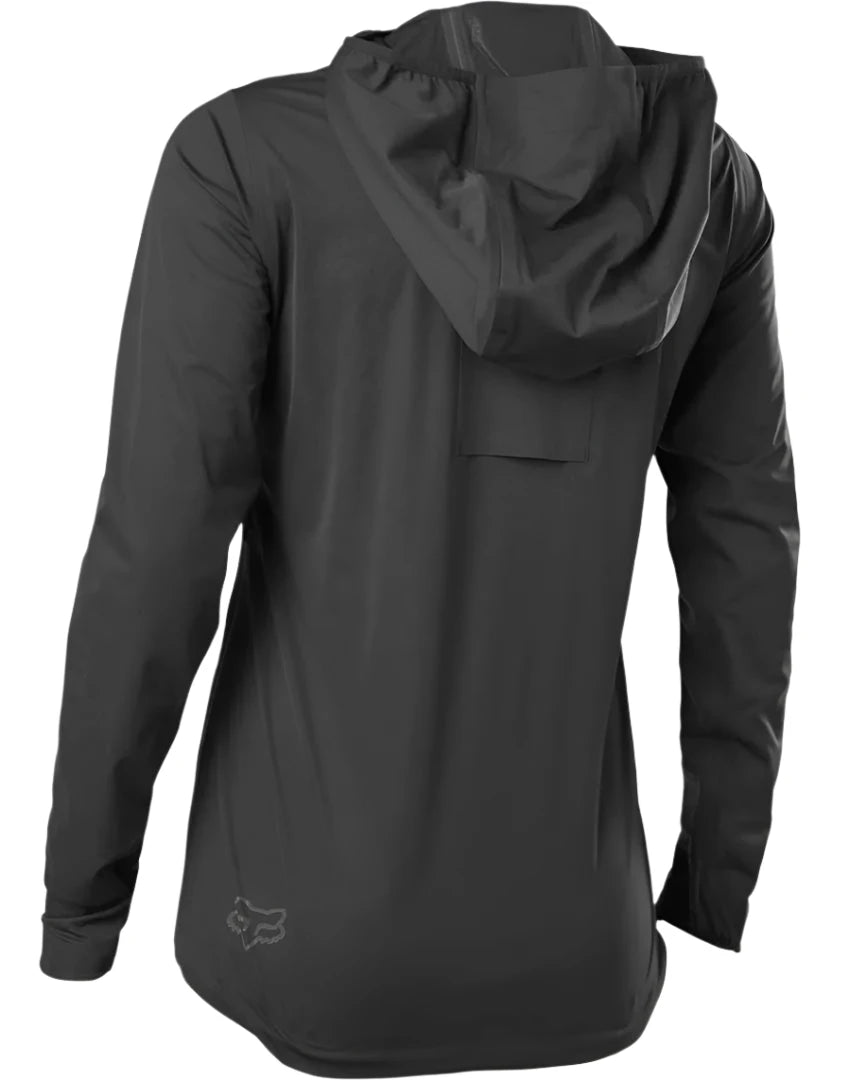Fox WOMENS FLEXAIR LITE WATER JACKET - Black BACK