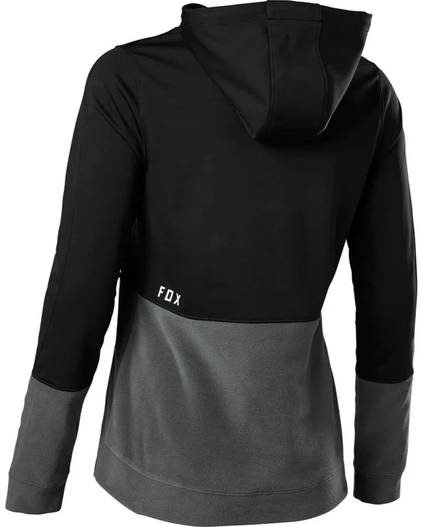 Fox WOMENS RANGER WINDBLOC® HOODIE - Black BACK