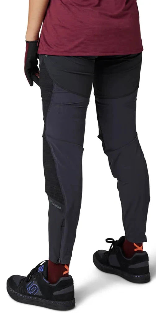 Fox WOMENS FLEXAIR PRO PANT - Black BACK