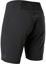 Fox WOMENS FLEXAIR LITE SHORT - Black BACK