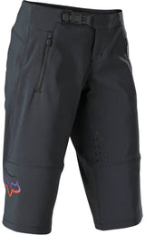 Fox WOMENS DEFEND SHORT SE - Black SIDE FRONT