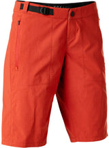 Fox WOMENS RANGER SHORT W/LINER - Red Clay FRONT