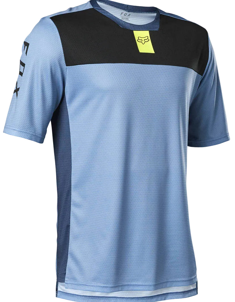 Fox DEFEND Short Sleeve JERSEY DustBlue FRONT