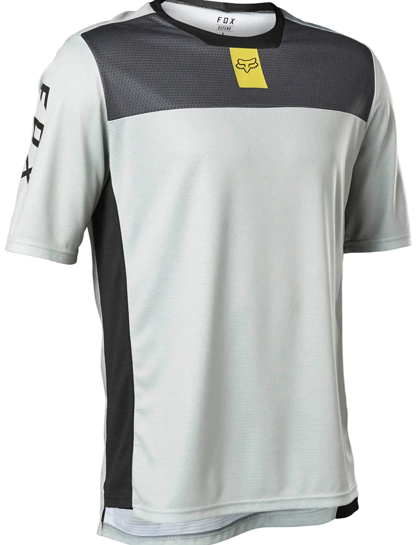 Fox DEFEND Short Sleeve JERSEY Boulder FRONT 