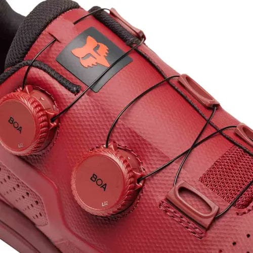 Fox Union Boa Clipless MTB Shoes Red
