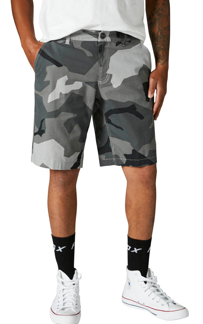 Fox Essex Camo Short 2.0 Black Camo FRONT 