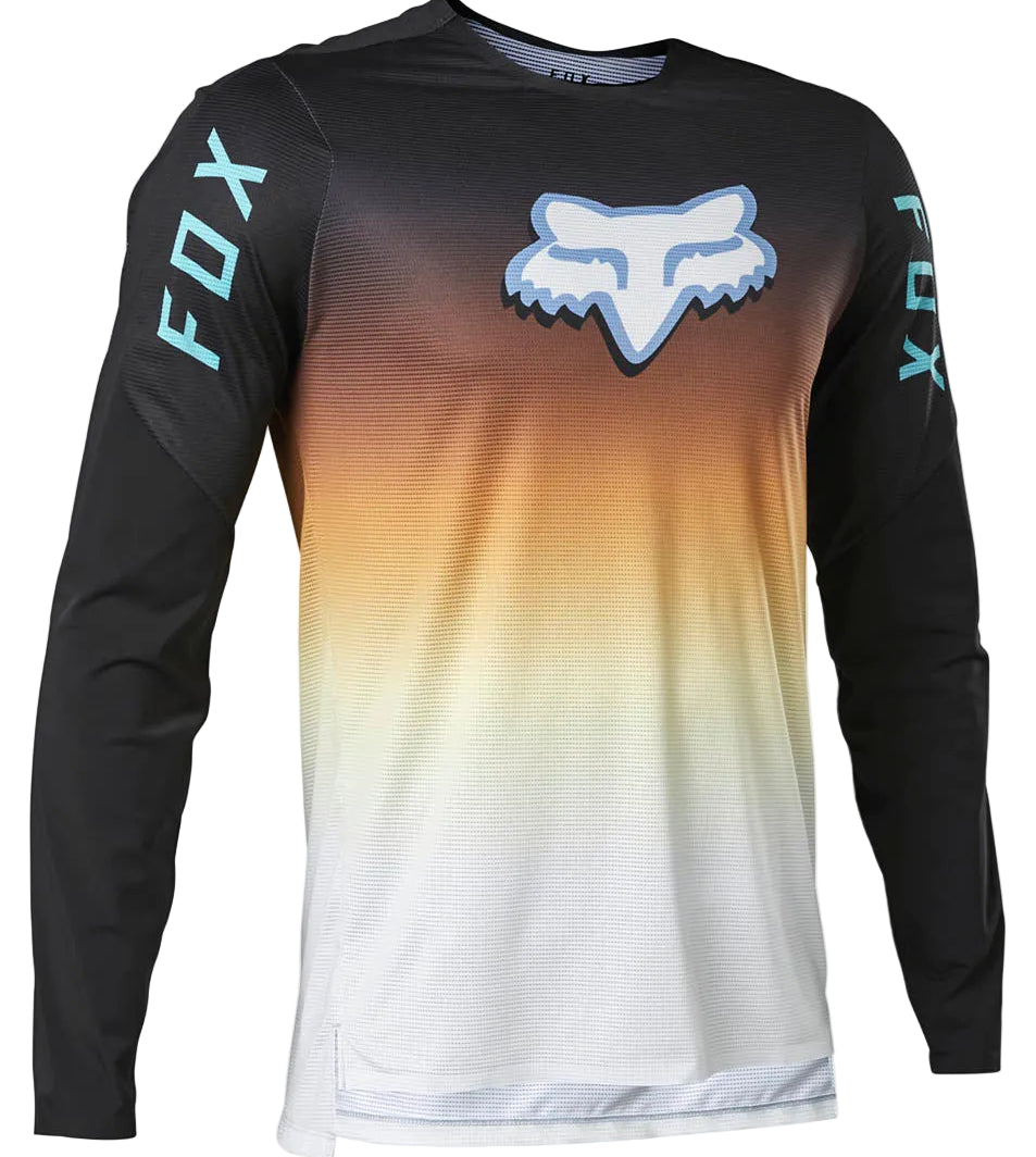 Fox FLEXAIR RS Long Sleeve JERSEY Burnt Orange FRONT