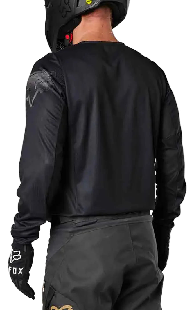 Fox Racing 180 Blackout Jersey Black/Black BACK