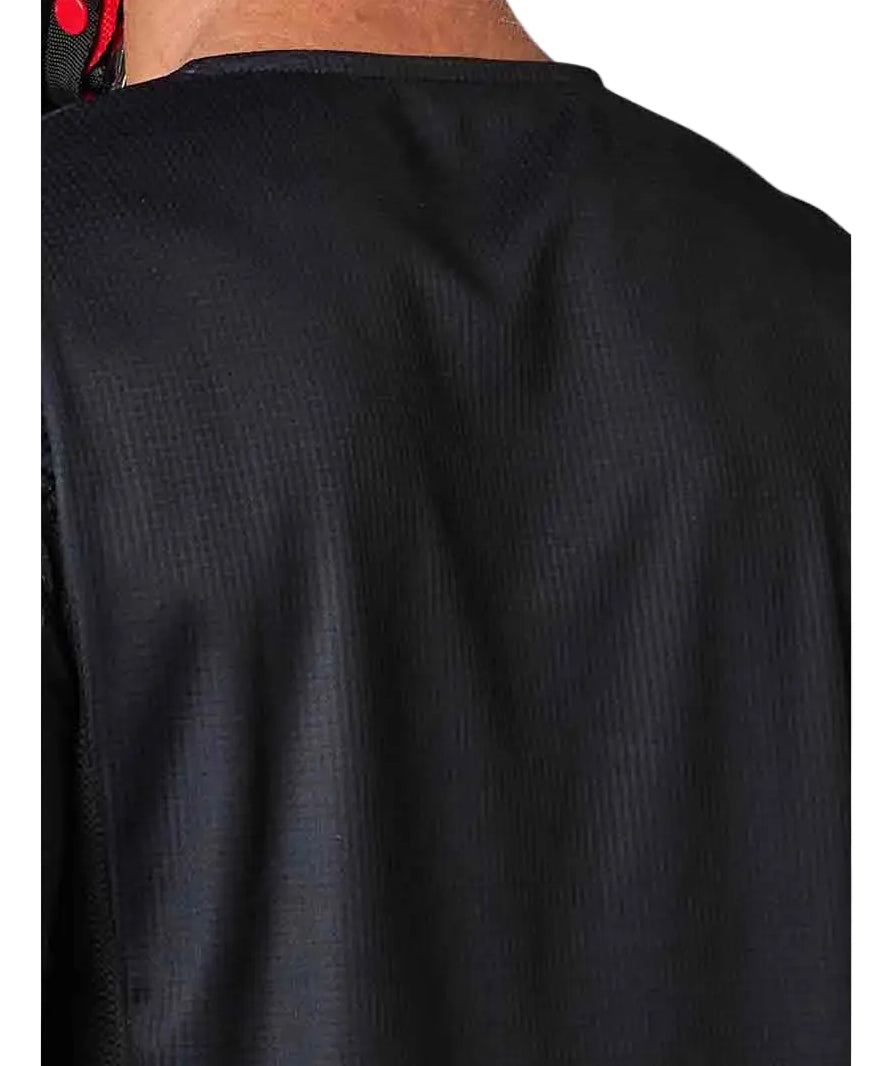 Fox Racing 180 Blackout Jersey Black/Black DETAILS