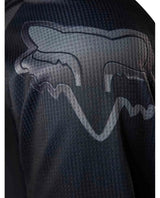 Fox Racing 180 Blackout Jersey Black/Black DETAILS