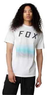 Fox FGMNT PREMIUM Short Sleeve TEE Optic White FRONT FACING MODEL