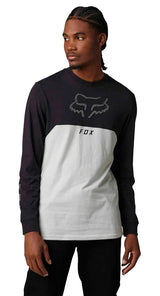 Fox RYAKTR LS PREMIUM TEE Black FRONT FACING MODEL
