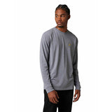 Fox FINISHER LS Tech Tee Heather Graphite 2023
