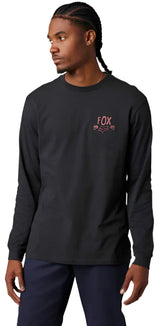 Fox NO CONTEST LS PREMIUM TEE - Black FRONT