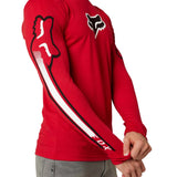 Fox VIZEN LS TECH TEE - Flame Red SLEEVE