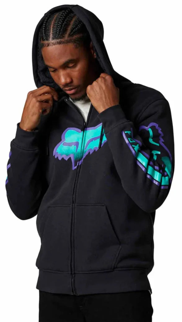 Fox VIZEN SASQUATCH FLEECE - Black FRONT