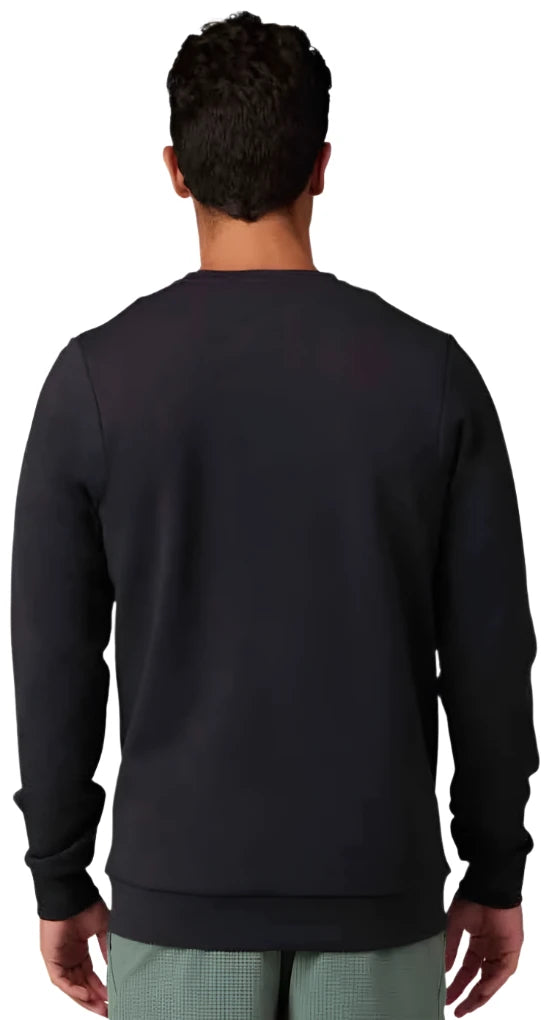 Fox RISE CREW FLEECE - Black BACK