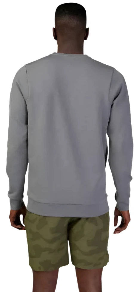 Fox RISE CREW FLEECE - Pew BACK