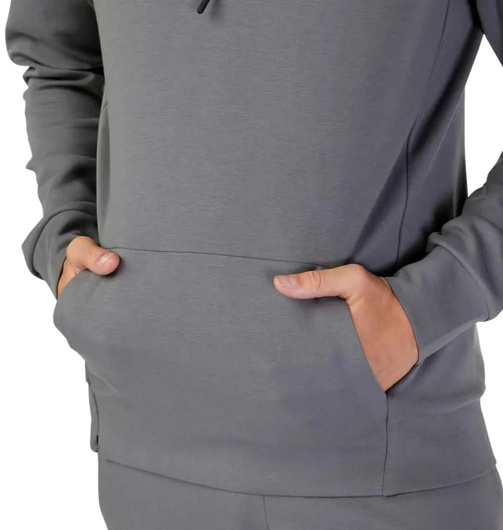Fox RISE PULLOVER FLEECE - Pew POCKET