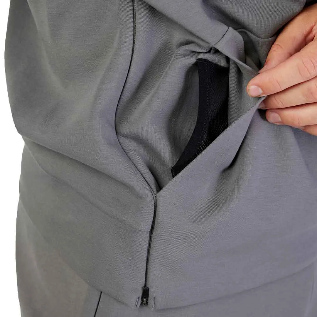 Fox RISE PULLOVER FLEECE - Pew POCKET