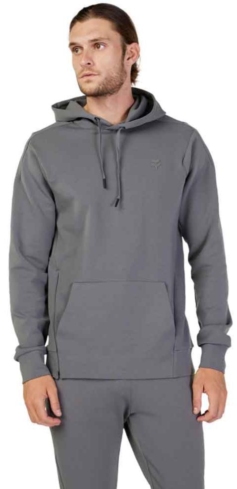 Fox RISE PULLOVER FLEECE - Pew FRONT