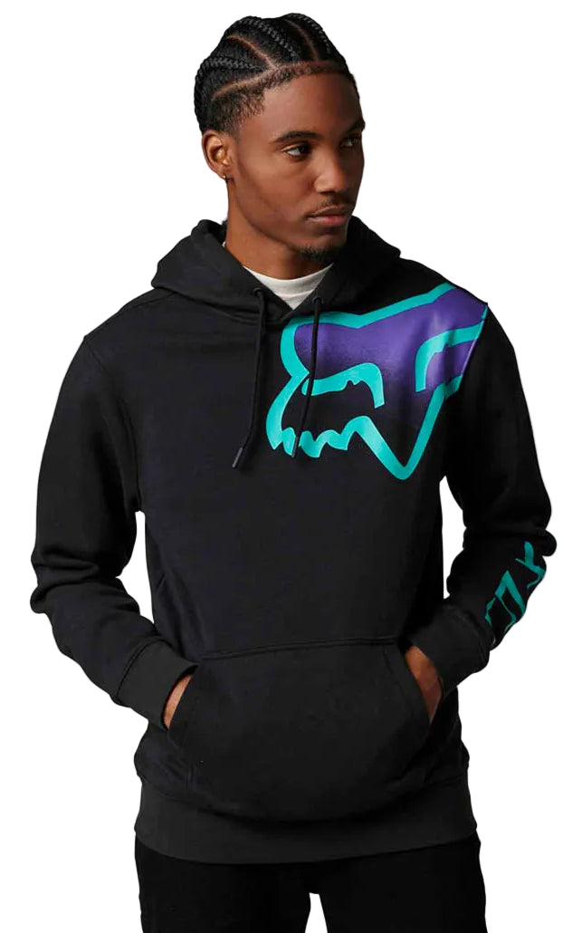 Fox TOXSYK PO FLEECE Black FRONT FACING MODEL