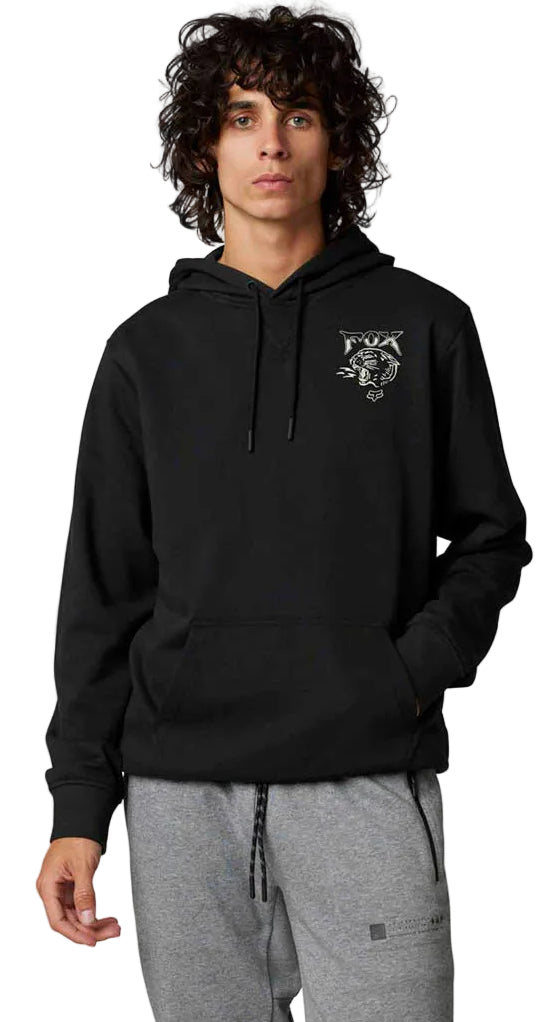 Fox TORRERO PO FLEECE Black FRONT FACING MODEL