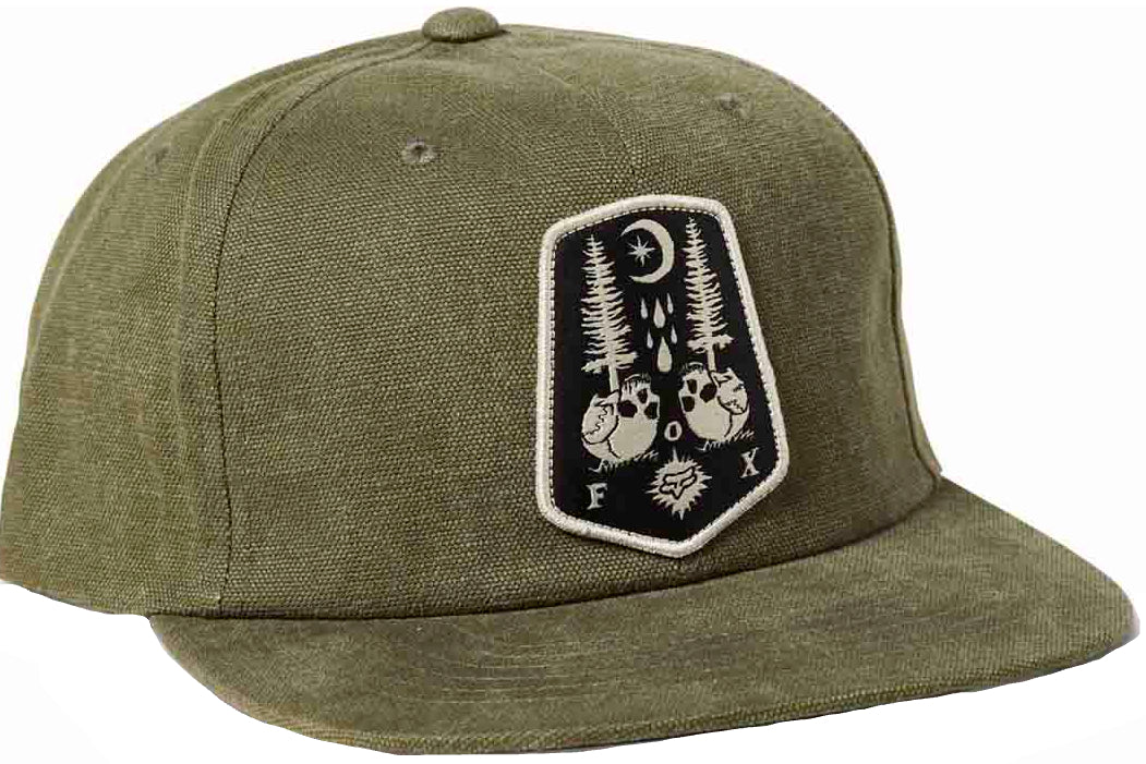 Fox Coastal Blues Snapback Hat Army