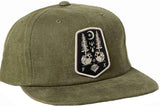 Fox Coastal Blues Snapback Hat Army