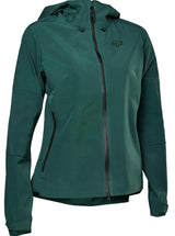 Fox Women DEFEND 3L WATER JACKET Emerald FRONT