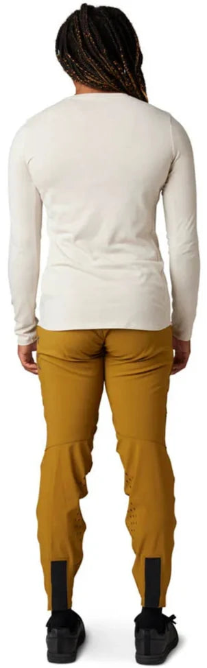 Fox WOMENS RANGER DR MID LS JERSEY Vintage White Back Facing Model