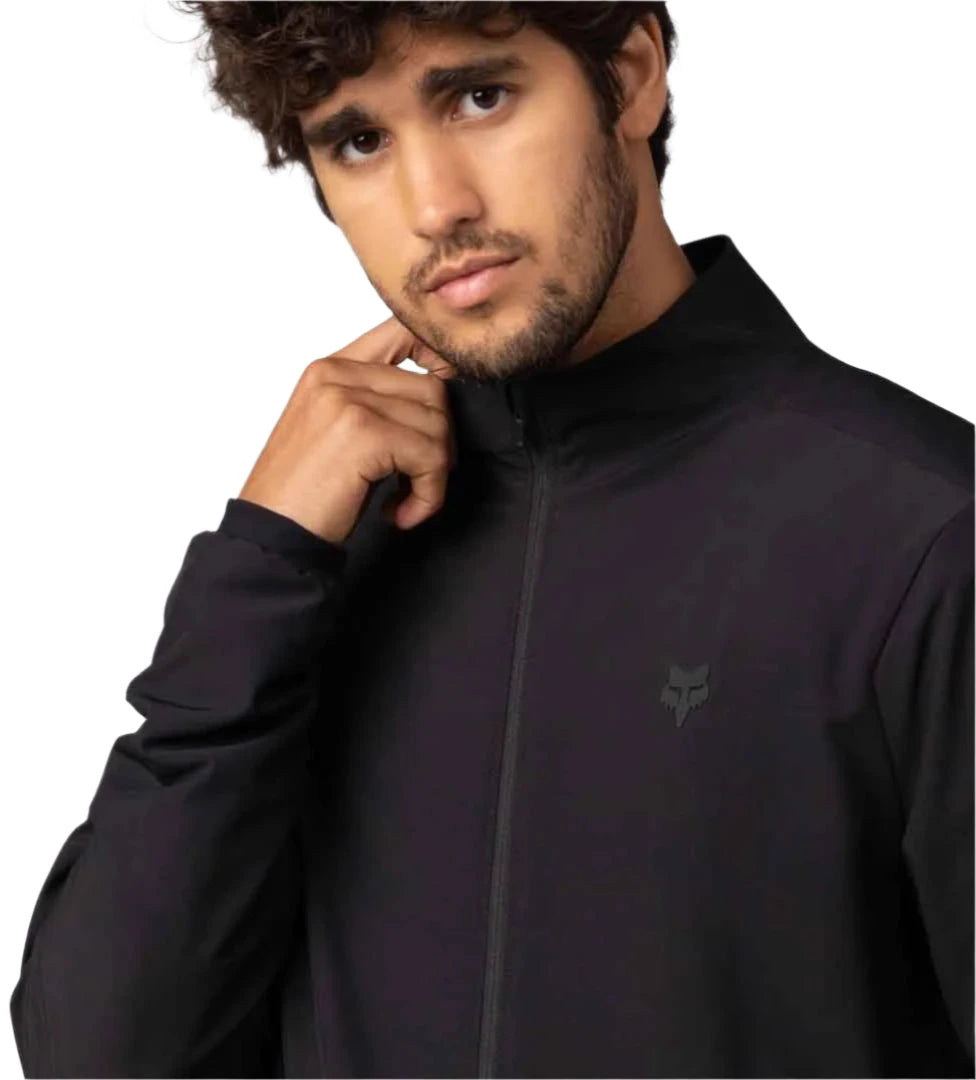 Fox WARM UP ALPHA JACKET - Black 
