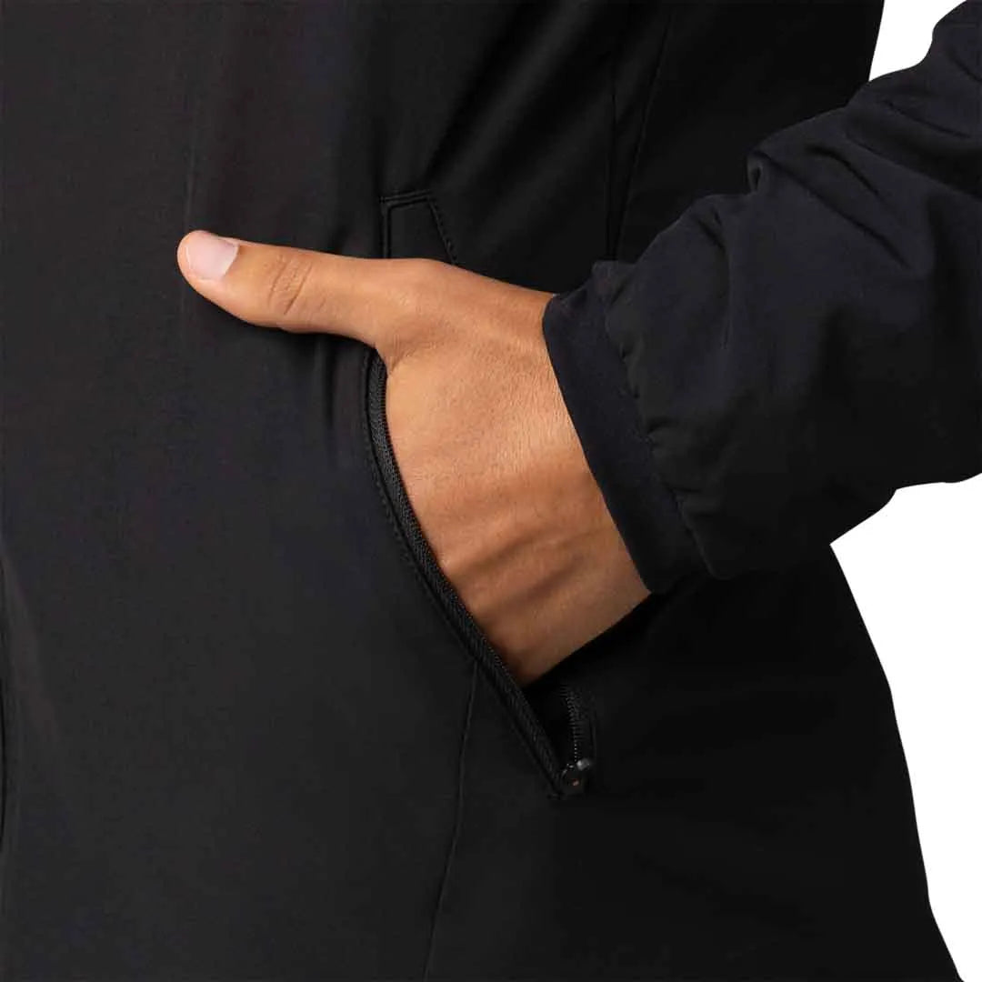 Fox WARM UP ALPHA JACKET - Black POCKET