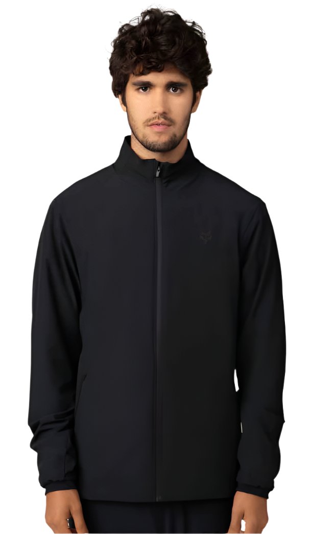Fox WARM UP ALPHA JACKET - Black FRONT