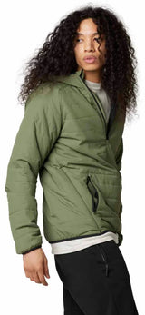 Fox HOWELL HOODED PUFFY ANORAK - Army 