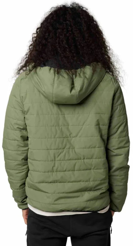 Fox HOWELL HOODED PUFFY ANORAK - Army