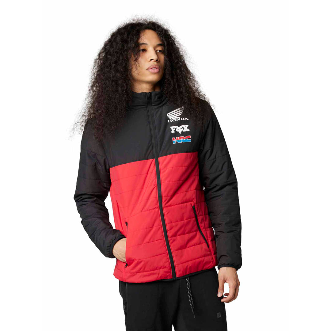 Fox HONDA HOWELL PUFFY Mens Jacket - Red