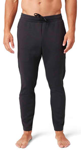 Fox RISE FLEECE JOGGER Black FRONT FACING MODEL