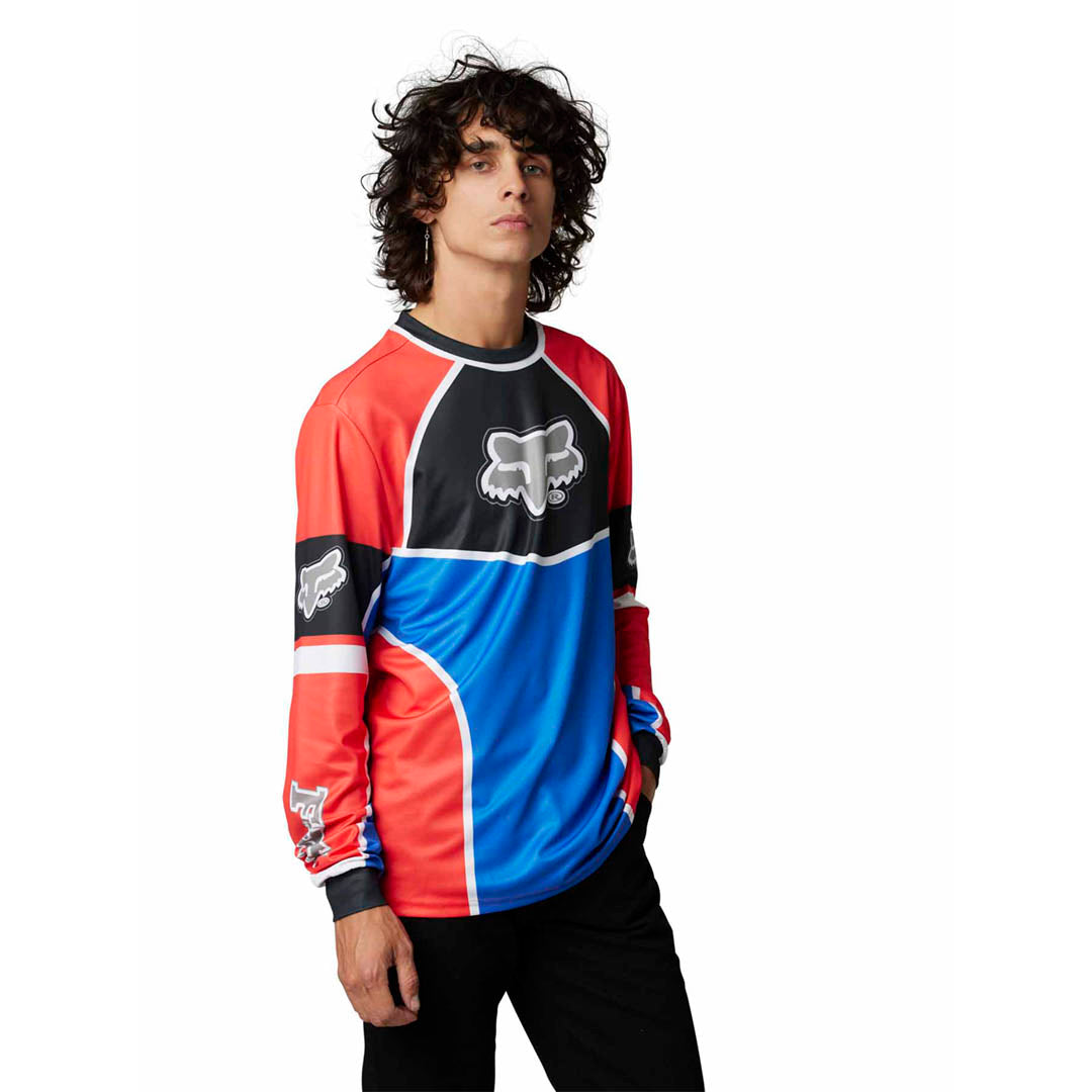 Fox BAYL LS Jersey Fluro Red