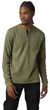 Fox GRUNT WORK THERMAL HENLEY LS T - Army FRONT