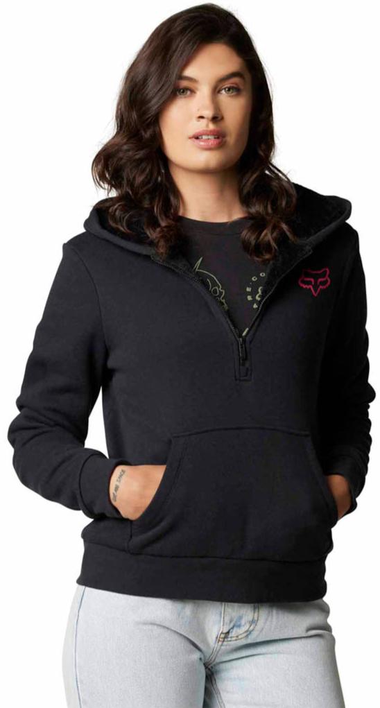 Fox FOXHEAD SASQUATCH FLEECE - Black FRONT