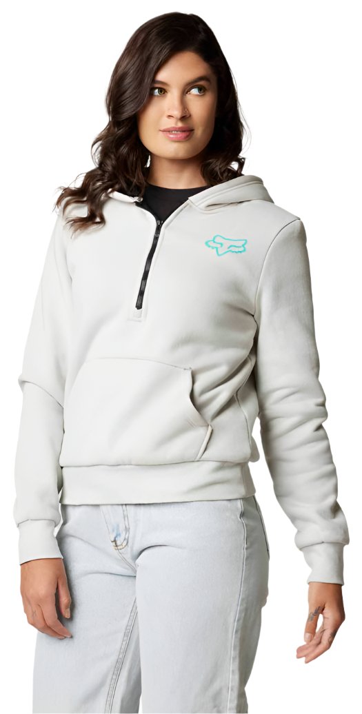 Fox FOXHEAD SASQUATCH FLEECE - Light Grey FRONT
