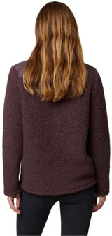 Fox WOMENS GEOLOGY SHERPA PULLOVER - Purple back