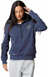 Fox  WOMENS NUKLR PULLOVER FLEECE - Deep Cobalt FRONT